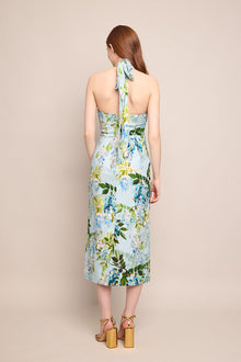 Perla Midi Dress | Wisteria Light Blue