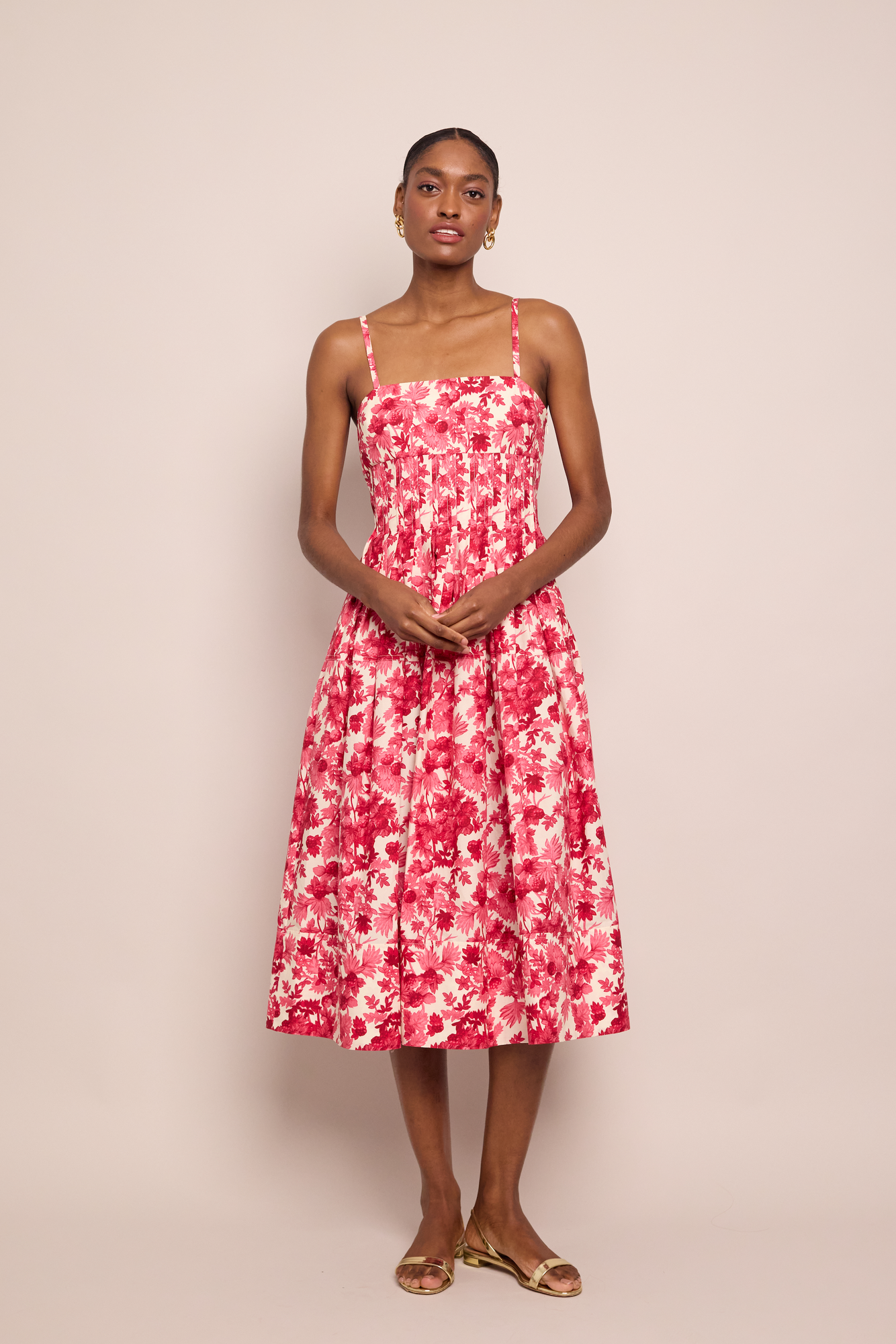 Sea Island Dress | Berries Pink