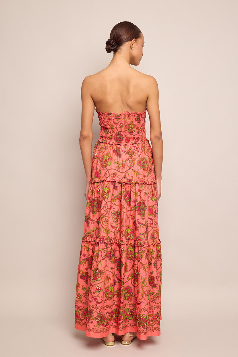 Strapless Tatiana Dress | Marcel Coral