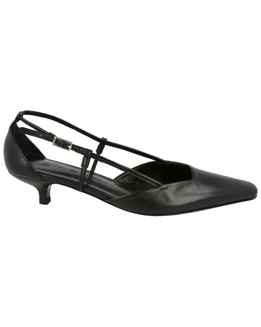 By FAR | Womens | Francine Leather Pump | Black