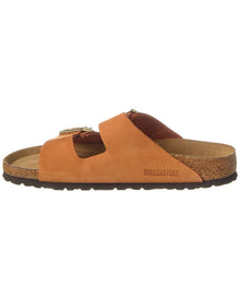 Birkenstock | Womens | Arizona Narrow Soft Footbed Leather Sandal | Brown