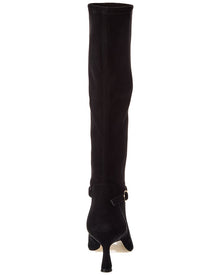 Stuart Weitzman | Womens | Lori 75 Suede Boot | Black
