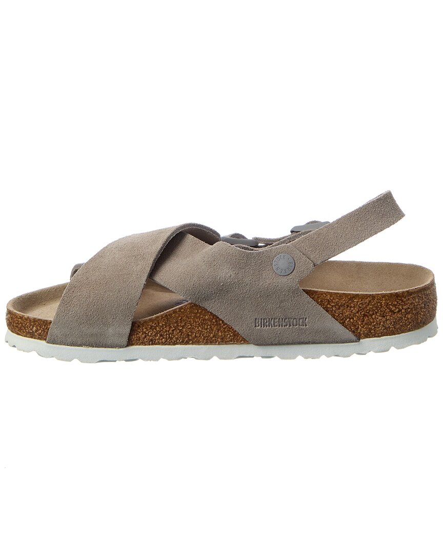 Birkenstock | Womens | Tulum SFB Suede Sandal | Grey