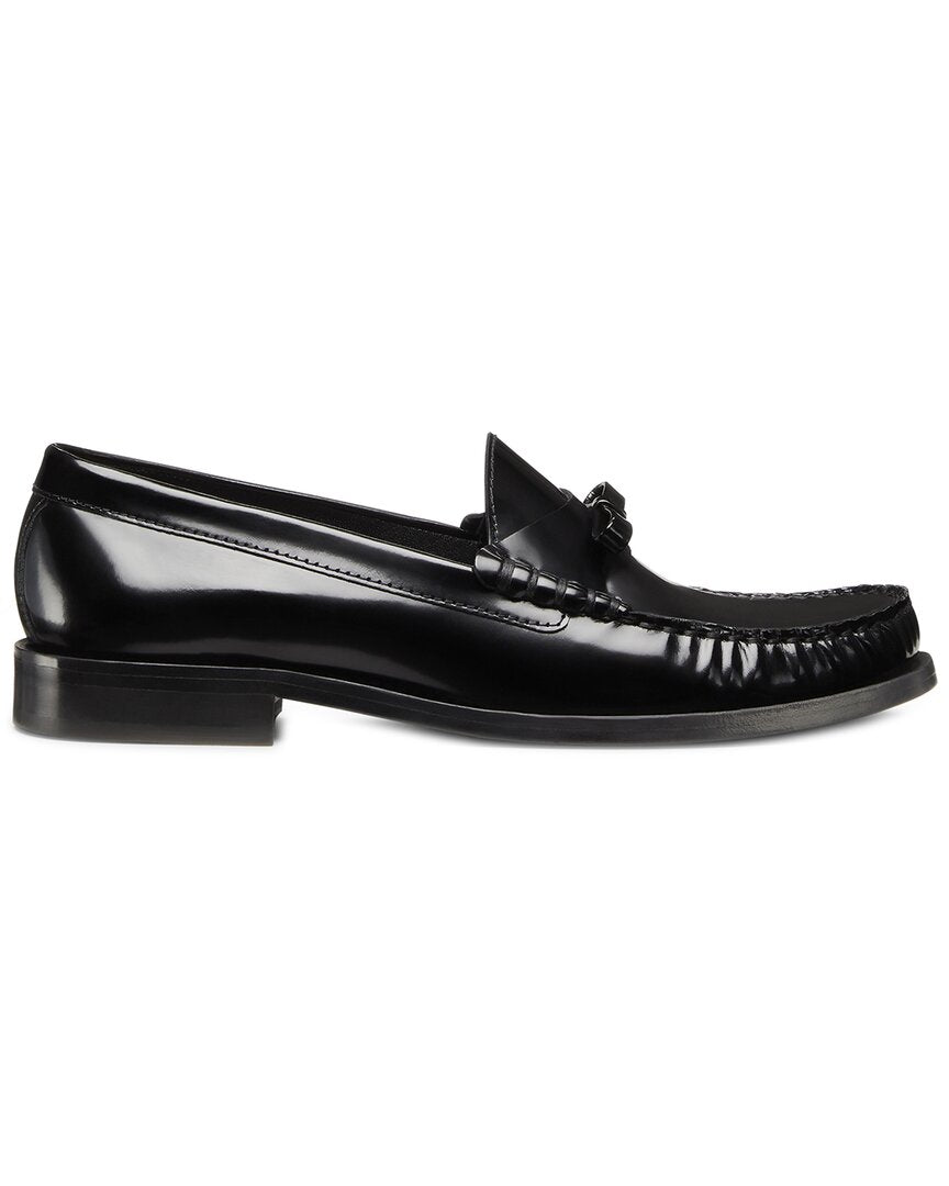 Stuart Weitzman | Womens | Lottie Bow Patent Loafer | Black
