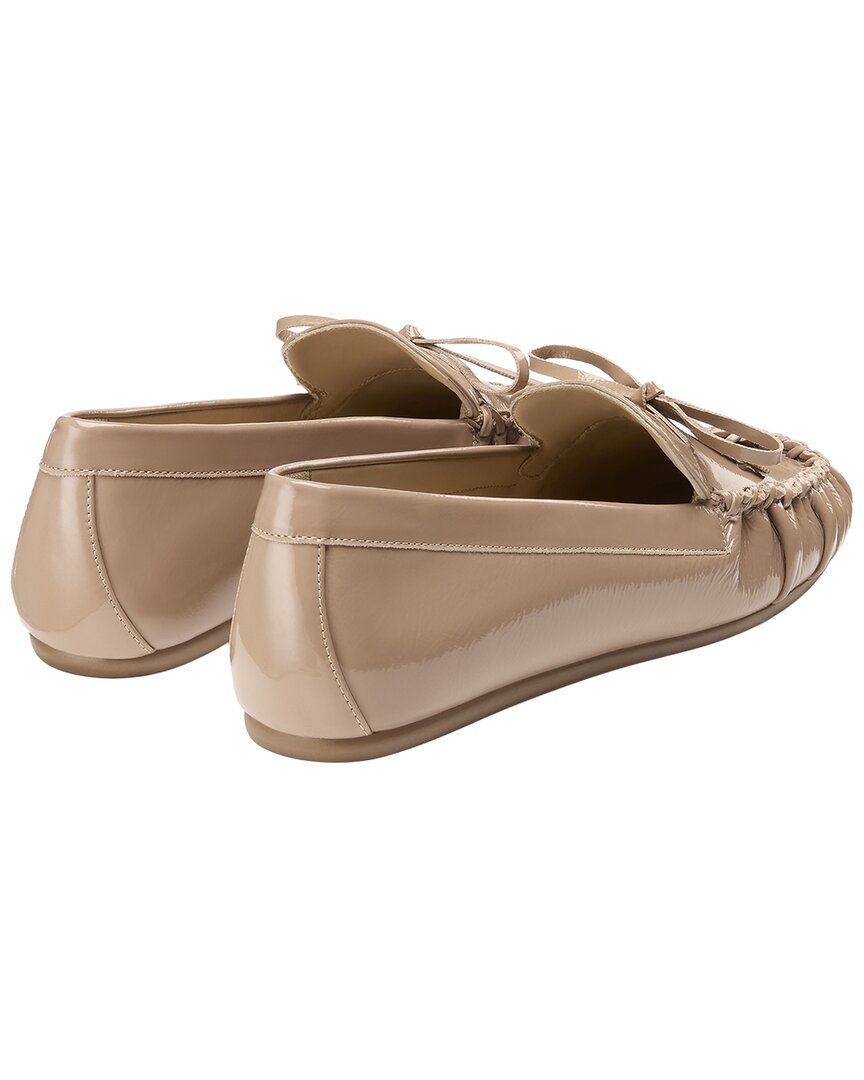 Stuart Weitzman | Womens | Britt Bow Patent Loafer | Brown