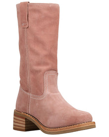 Frye | Womens | Campus 12in Suede Boot | Pink