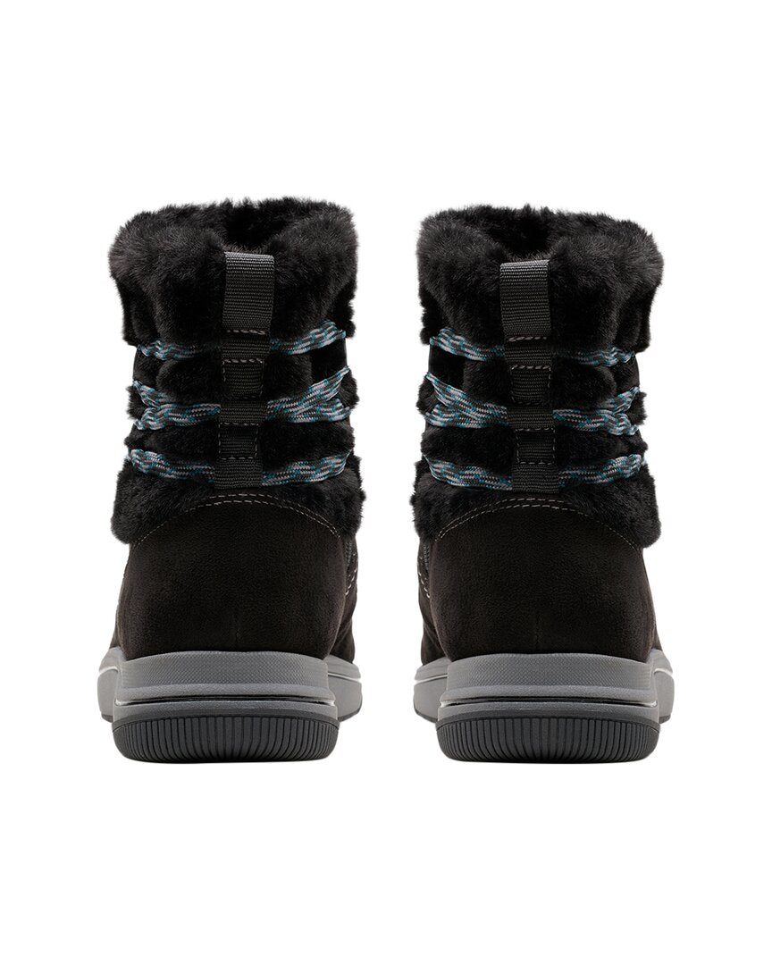 Clarks | Womens | Breeze Cozy Textile Boot | Black