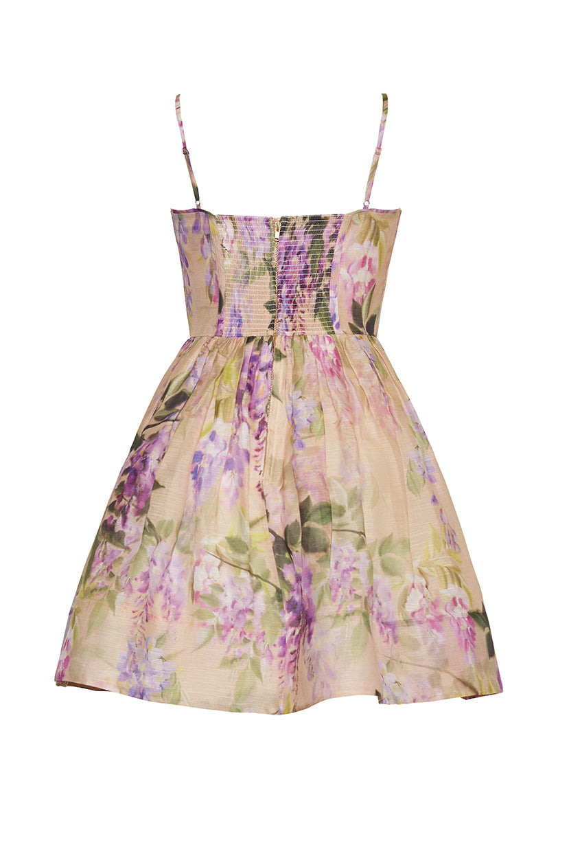 Alba Mini Dress | Wisteria Ginger Root