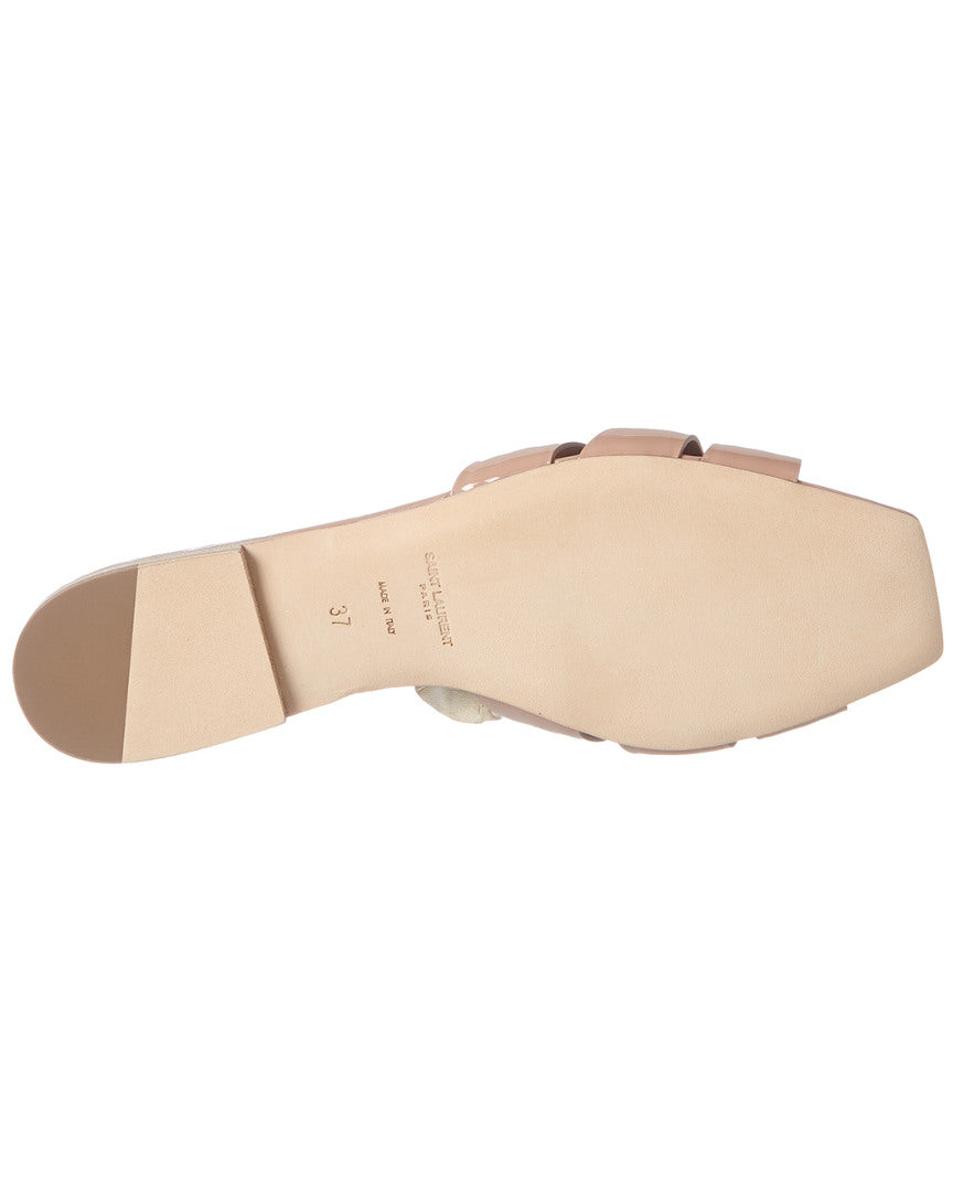 Saint Laurent | Womens | Tribute Patent Sandal | Rose