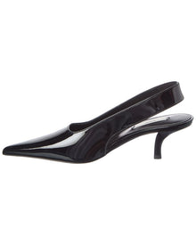TOTEME | Womens | Patent Slingback Pump | Black