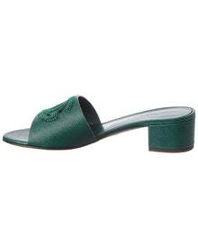 Dolce & Gabbana | Womens | DG Leather Sandal | Green