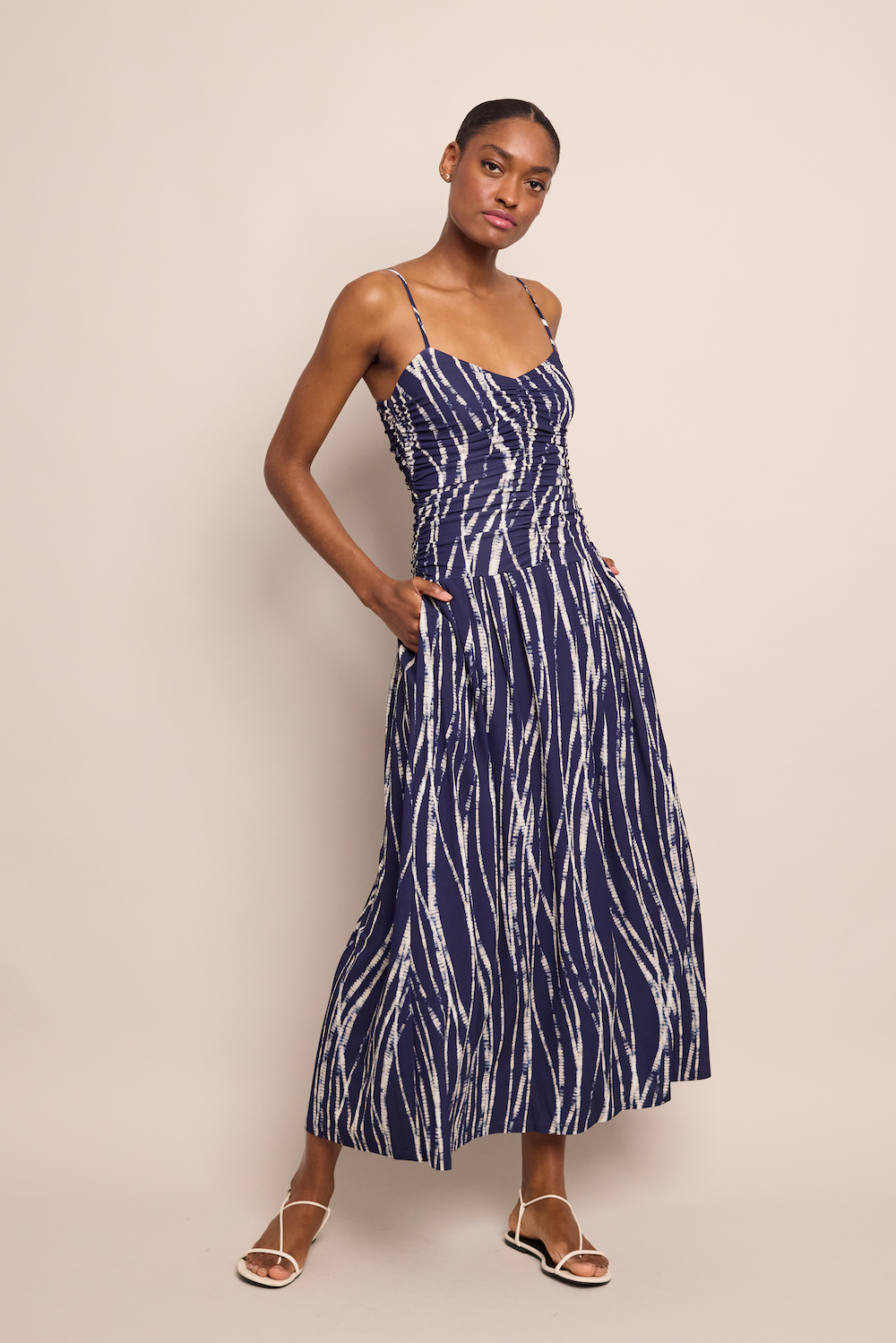 Azalea Dress | Avalon Evening Blue