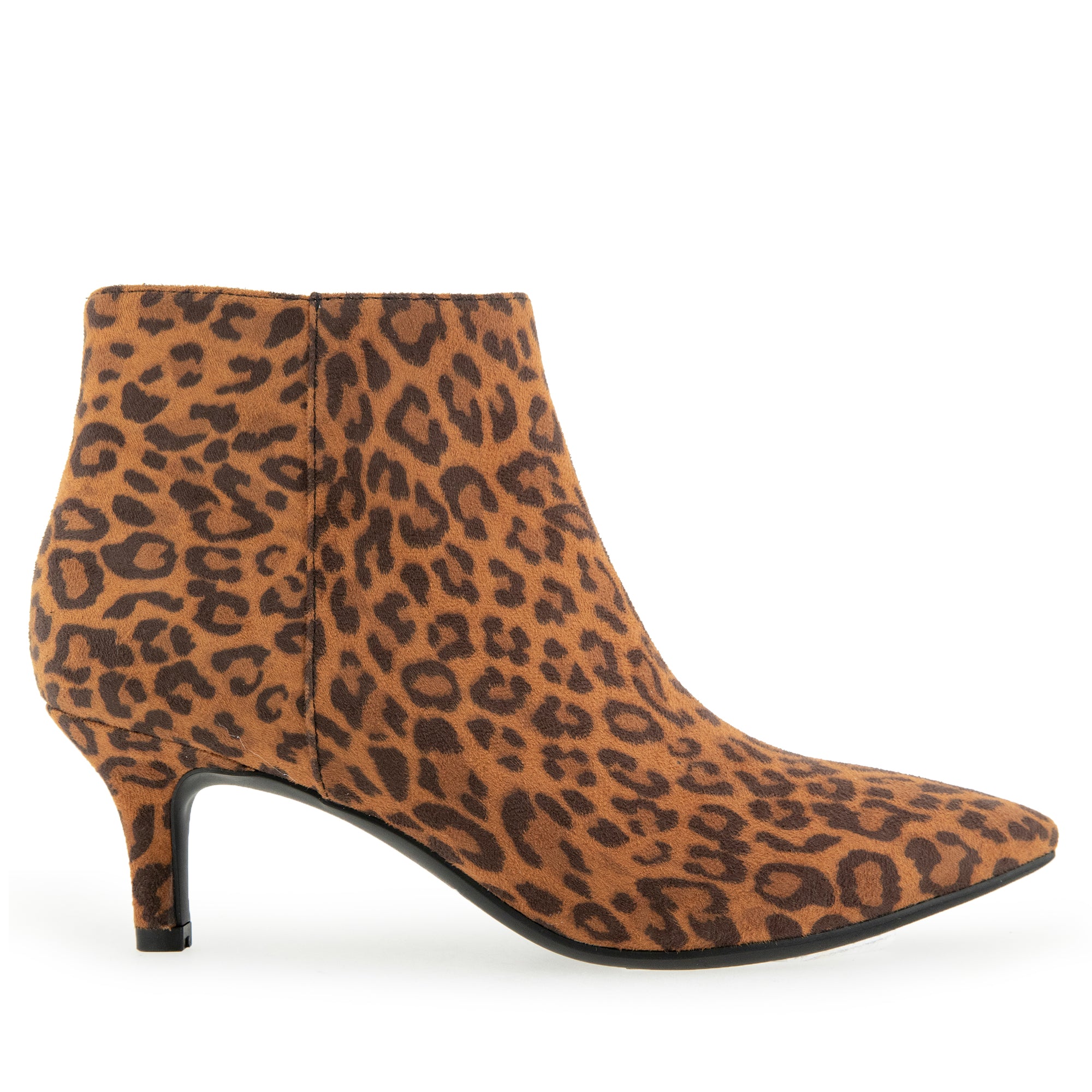 Edith | Tan Leopard Suede