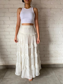 Hemant & Nandita | Long Skirt | White