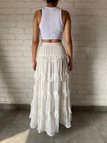 Hemant & Nandita | Long Skirt | White