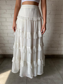 Hemant & Nandita | Long Skirt | White