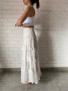 Hemant & Nandita | Long Skirt | White
