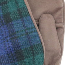 Womens | Tweeded Flip Top Mitten Gloves | Black