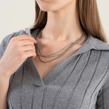 Womens | Elise Featherlight Cashmere Polo | Heather Grey