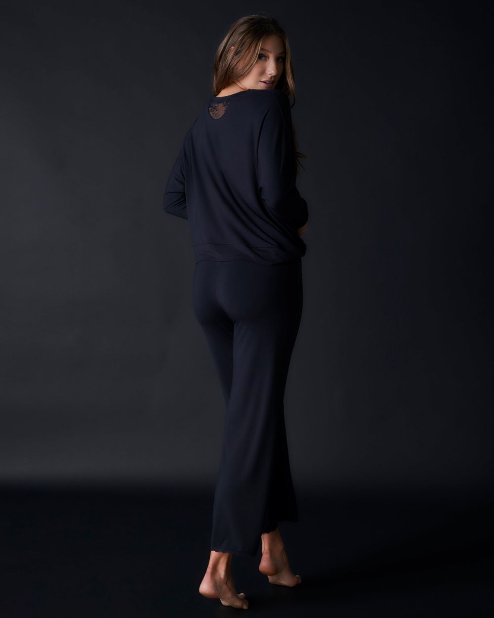 Women | Emma Lounge Pant | Noir