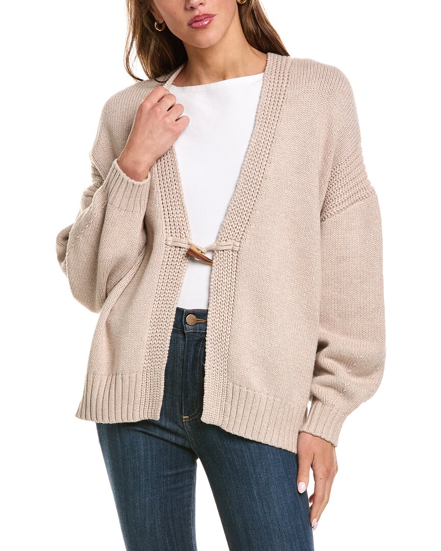 525 America | Womens | Toggle Front Cardigan | Grey