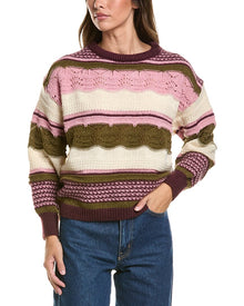 Ichi | Womens | ICHI Astra Alpaca-Blend Sweater | Multi