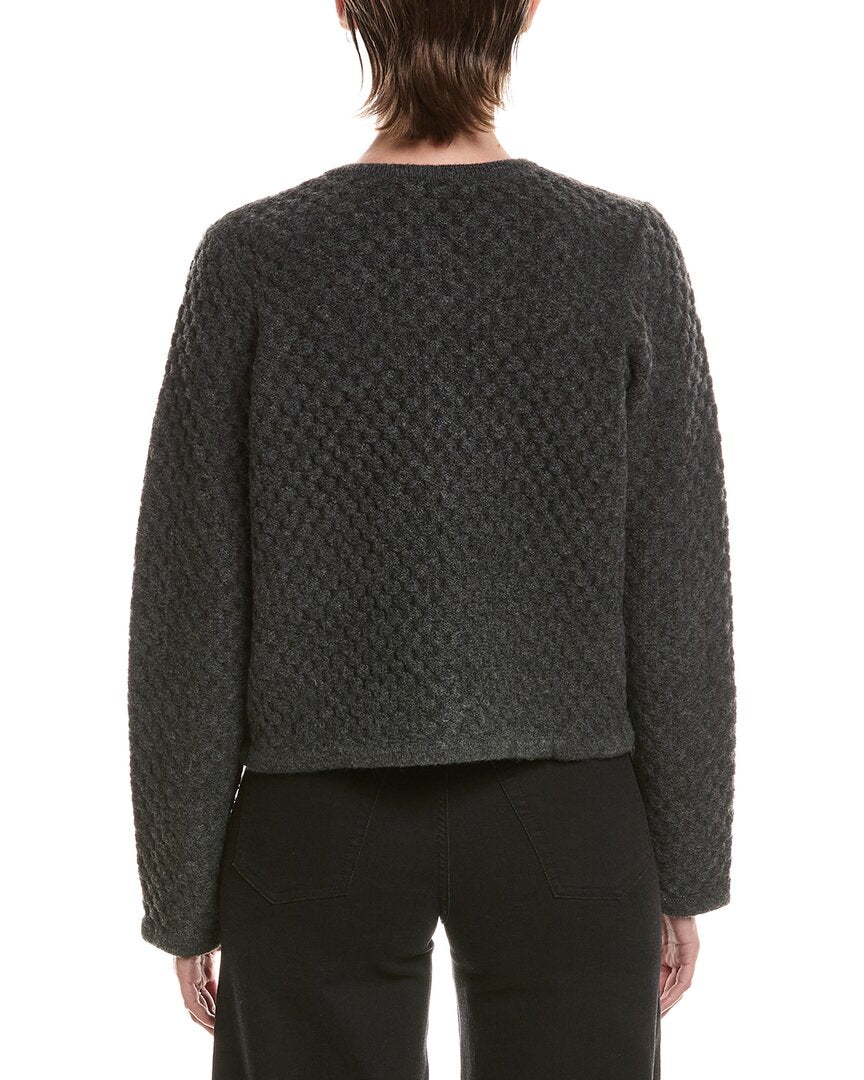 Michael Stars | Womens | Cera Honeycomb Stitch Cardigan | Red