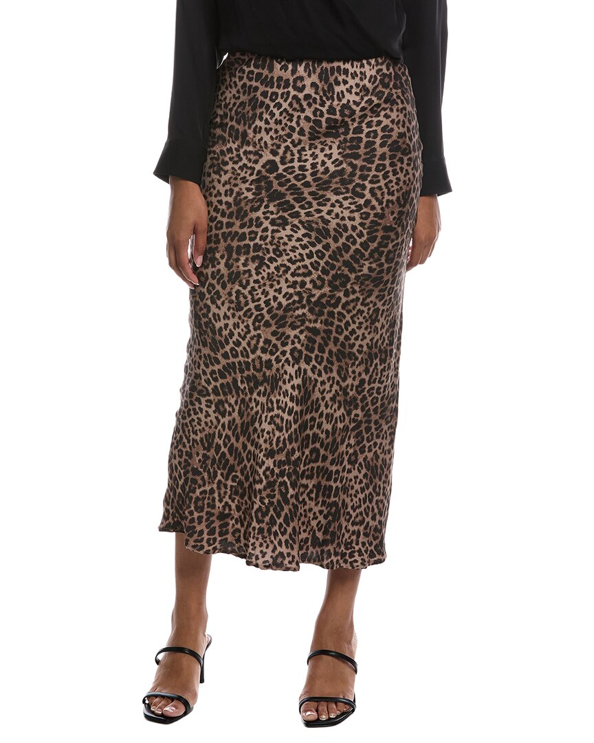 Z SUPPLY | Womens | Izabel Leopard Skirt | Tan