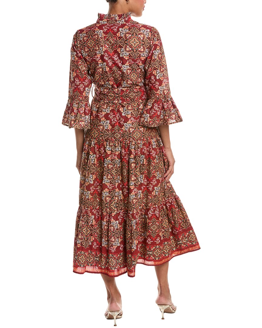 Jude Connally | Womens | Roxie Maxi Shirt Dress | Brown