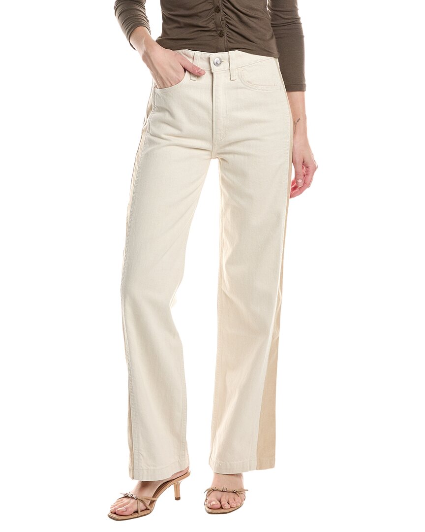 rag & bone | Womens | Logan Spliced Wide Leg Jean | Gray