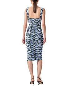Carolina Herrera | Womens | Jersey Dress | Blue