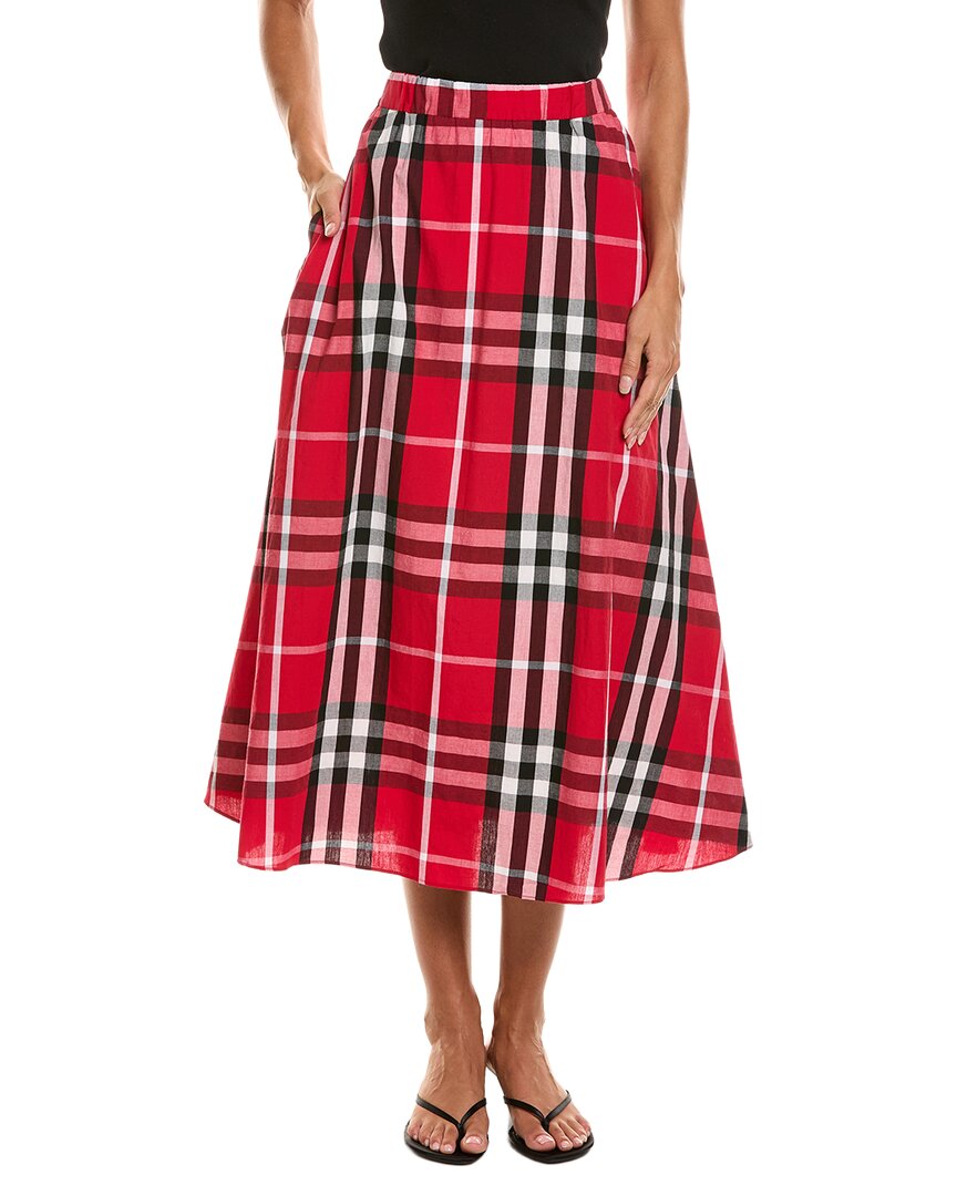 Duffield Lane | Womens | Mira Midi Skirt | Red