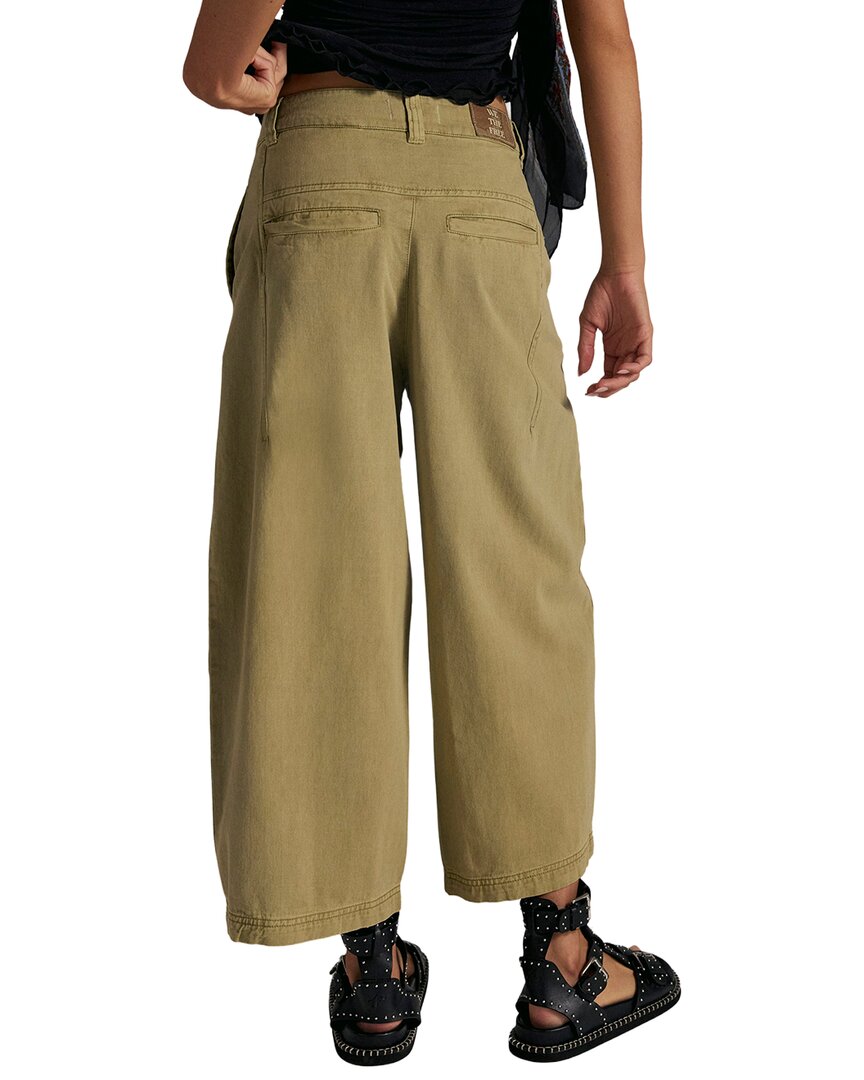 Free People | Womens | Laydown Chino Pant | Green