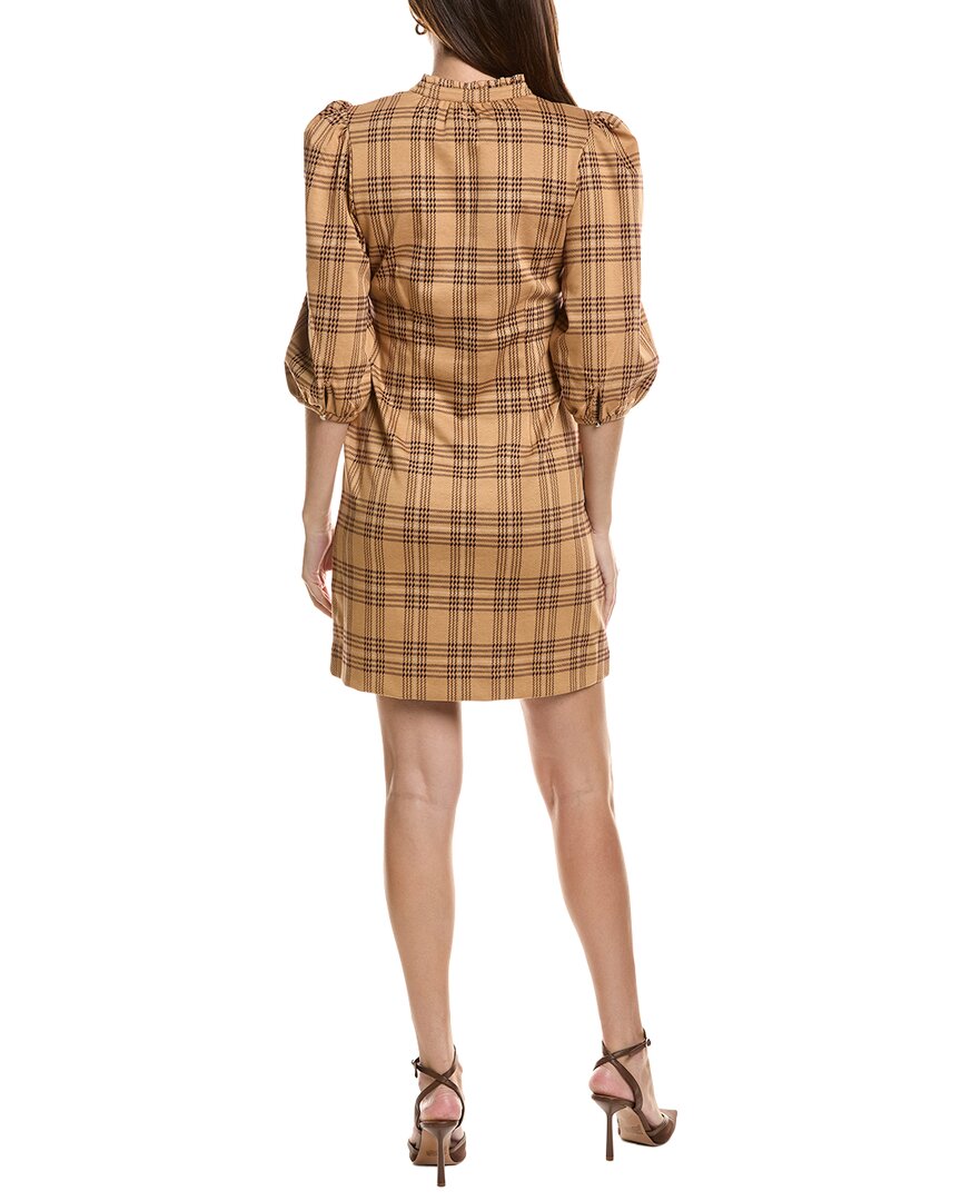 tyler boe | Womens | Sherri Knit Plaid Dress | Yellow