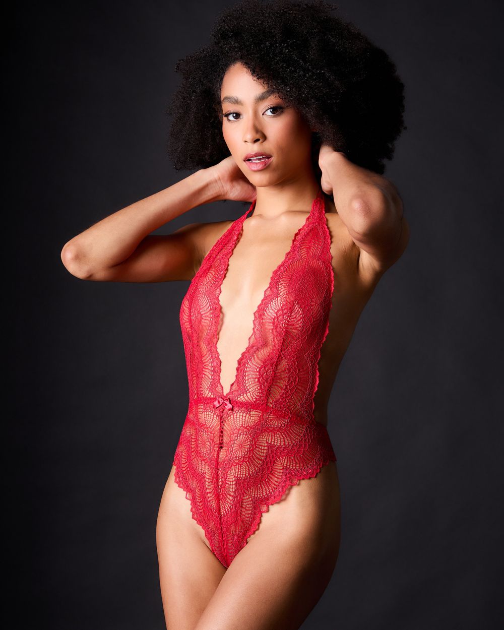 Women | Natalia Bodysuit | Scarlet