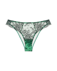 Women | Chloe French Knicker | Verre De Mer/Emerald