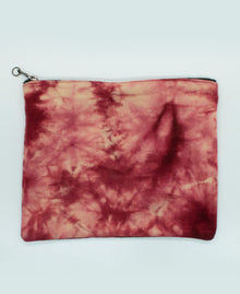 Unisex | Make Up Bag - Tie Dye | Large | Red