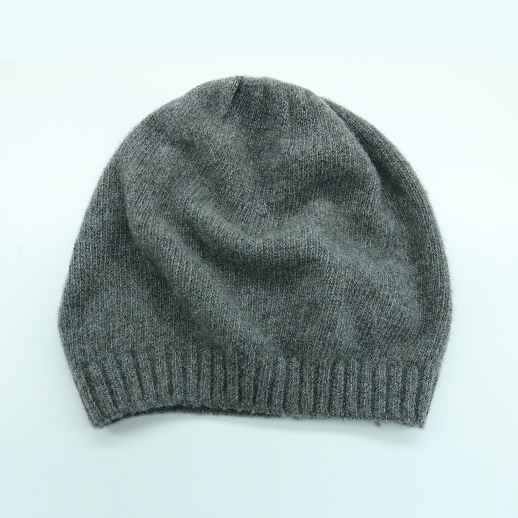 Womens | Cashmere Beret | Medium Grey