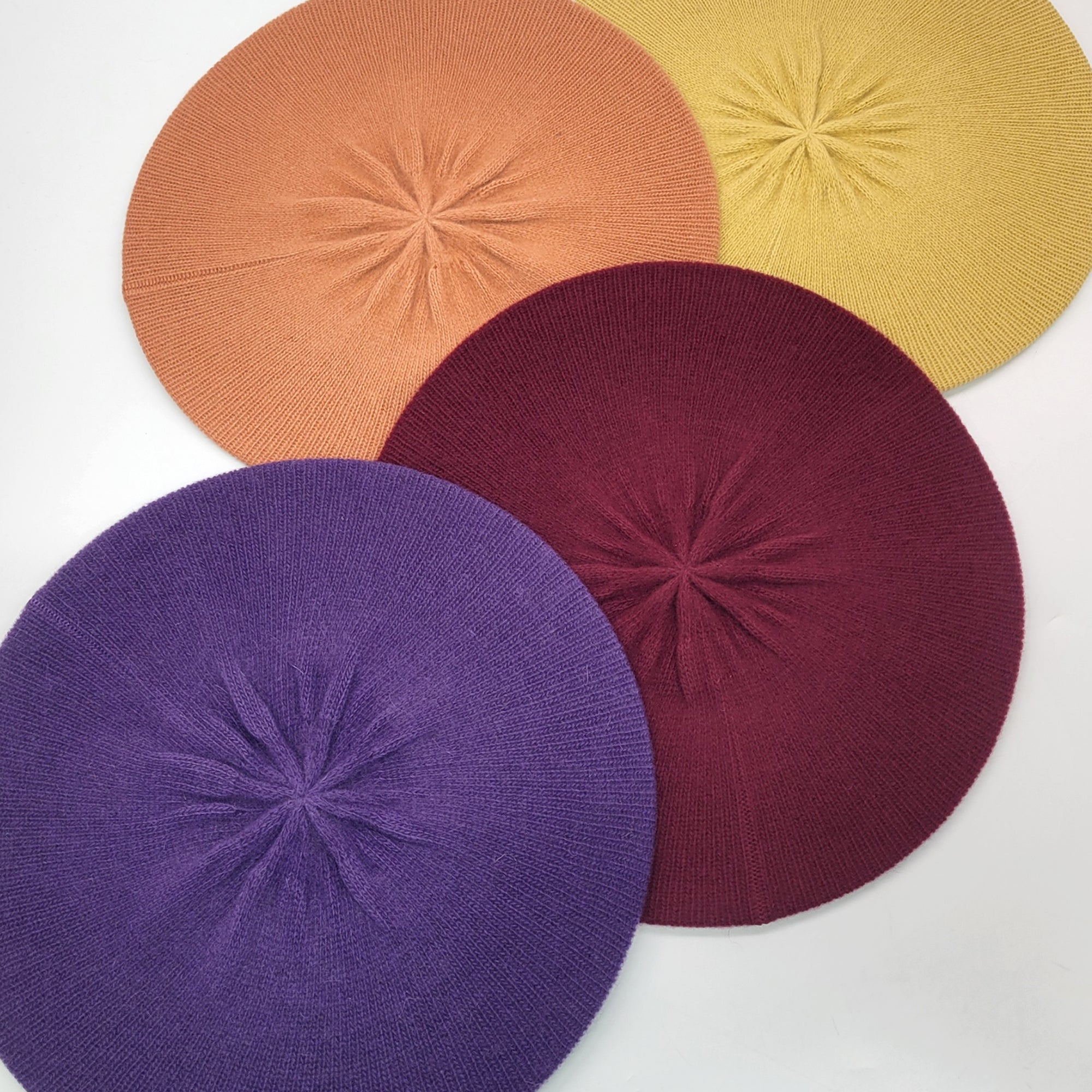 Womens | Cashmere Beret | SK Purple