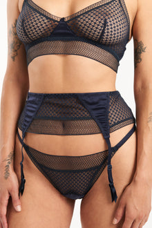 Bella Soft Cup Triangle Bra | Midnight