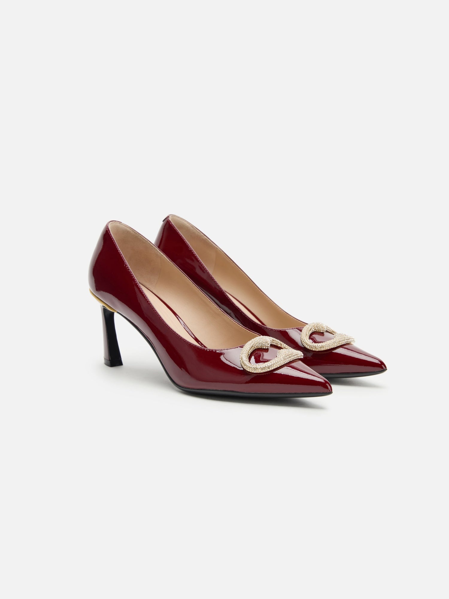 Heels | Wine Red
