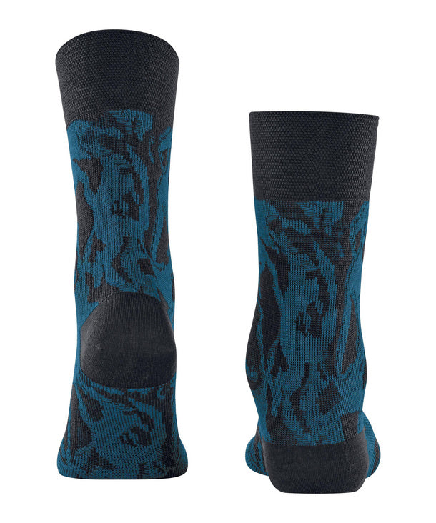 Mens | Sensitive Tree Side Socks | Dark Navy