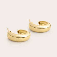 Womens | Dome Hoops | 18K Gold Vermeil