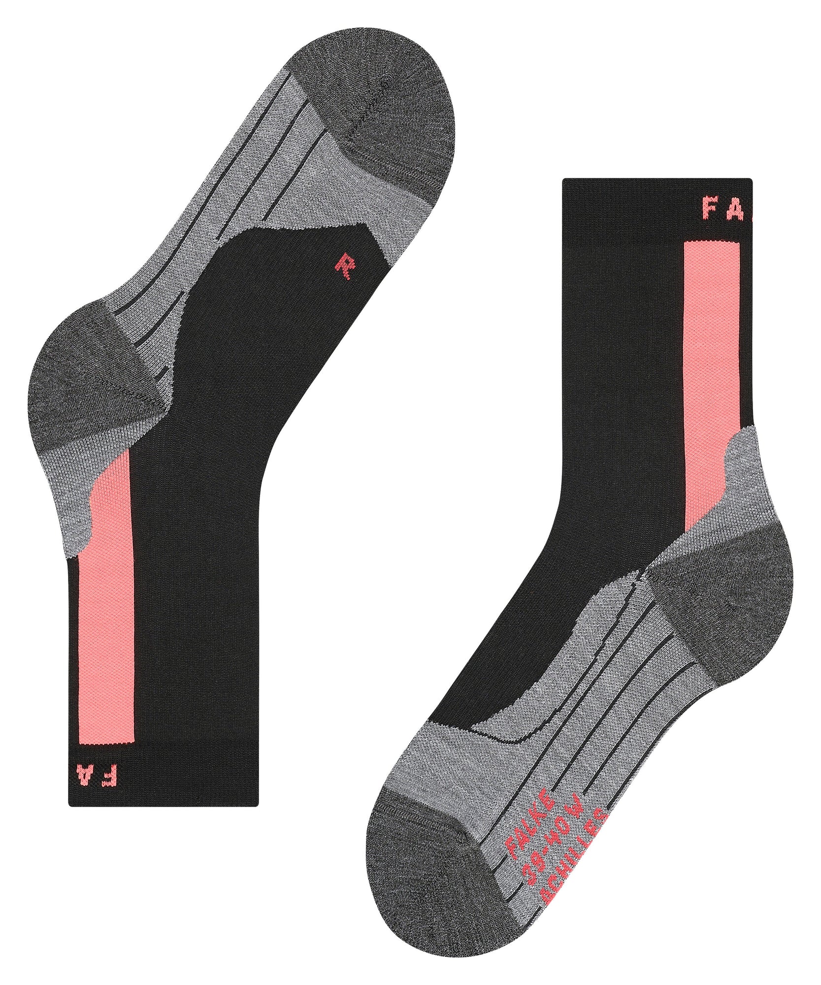 Womens | RU Achilles Socks W | Black