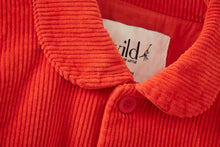 Unisex | Organic Corduroy Jacket | Dark Coral