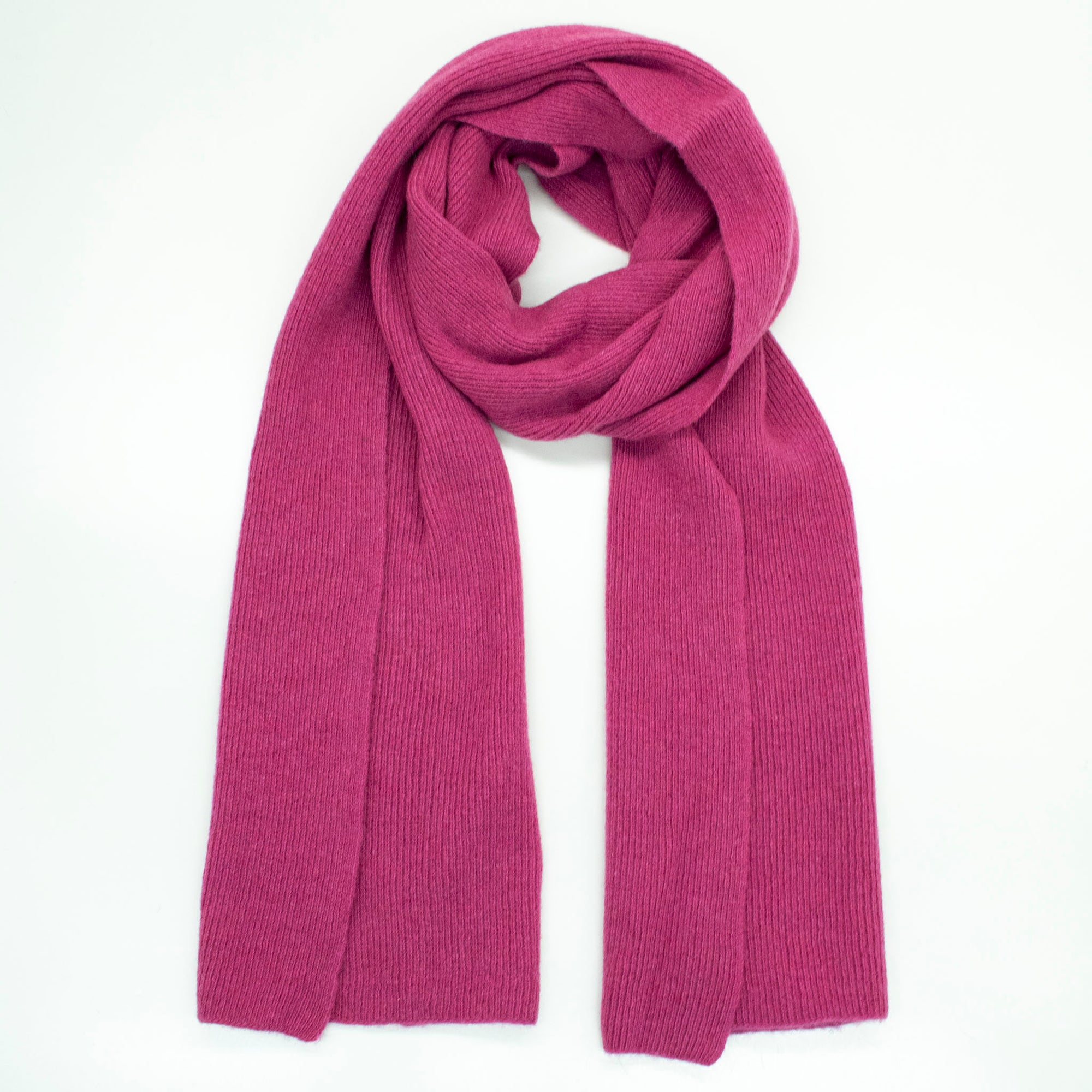 Womens | Cashmere Scarf | Flamingo