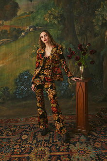 Alfie Pants | Black Flora Castle