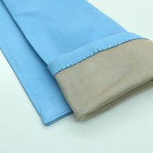 Womens | Made In Italy Long Leather Gloves | Turquoise