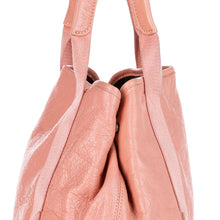 Balenciaga Pre-Owned Navy Cabas S Leather Tote Bag | Women | Pink x Light Pink