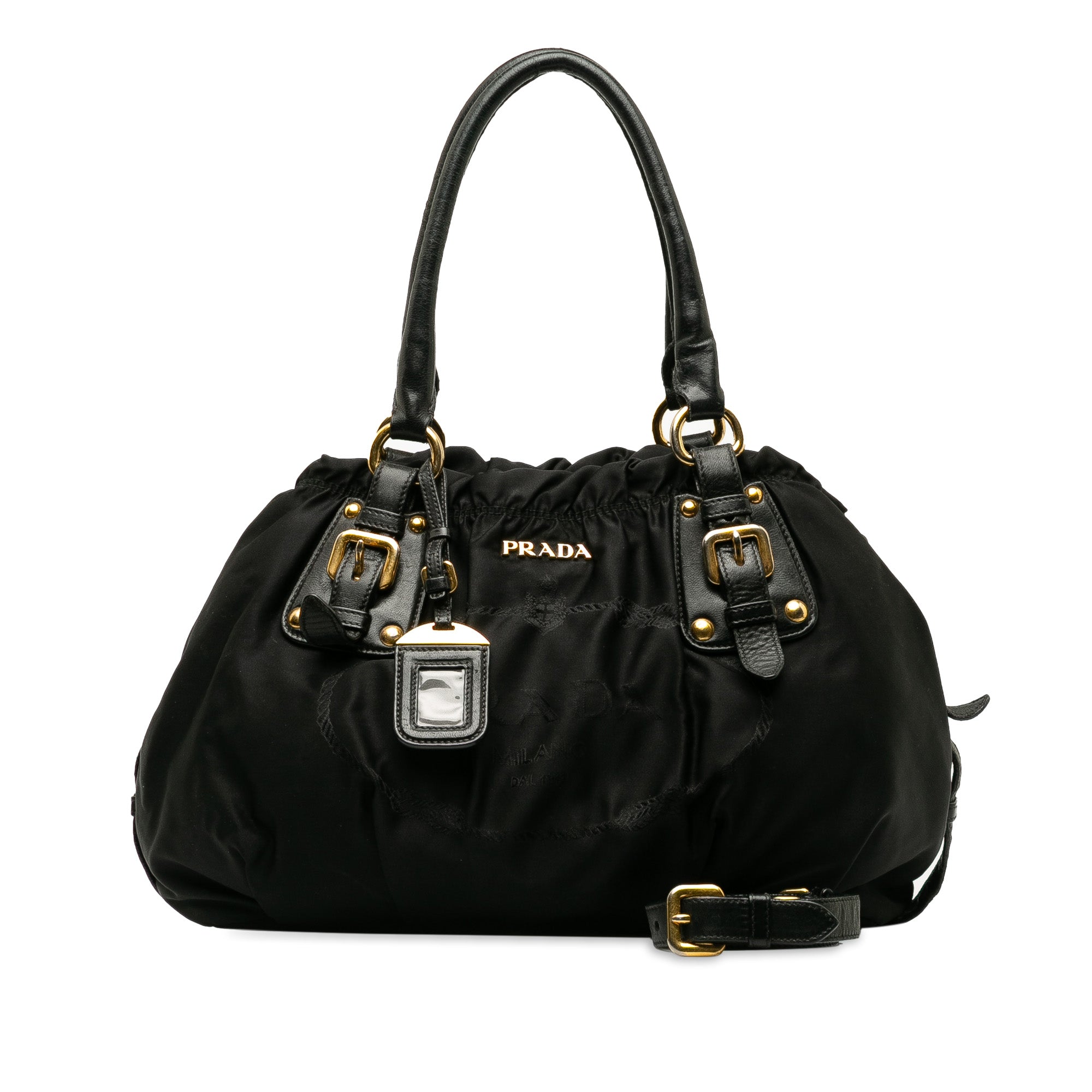 Prada Pre-Owned Tessuto Satchel | Women | Black